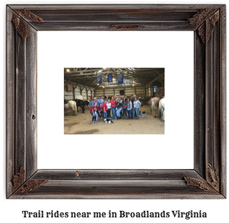 trail rides near me in Broadlands, Virginia